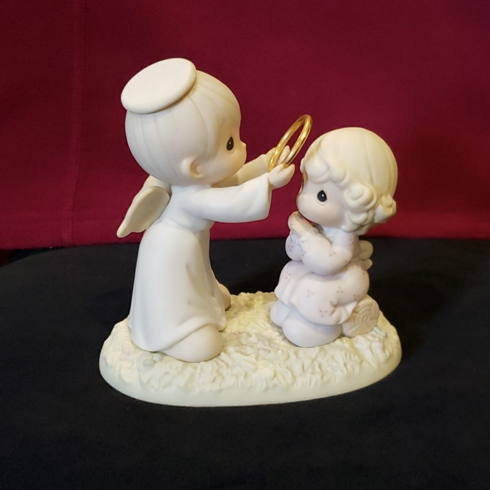 Vintage 1995 Precious Moments "You Deserve a Halo"